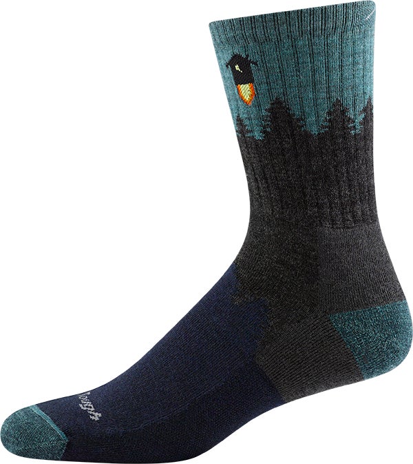 Number 2 Micro Crew Midweight with Cushion Gray L