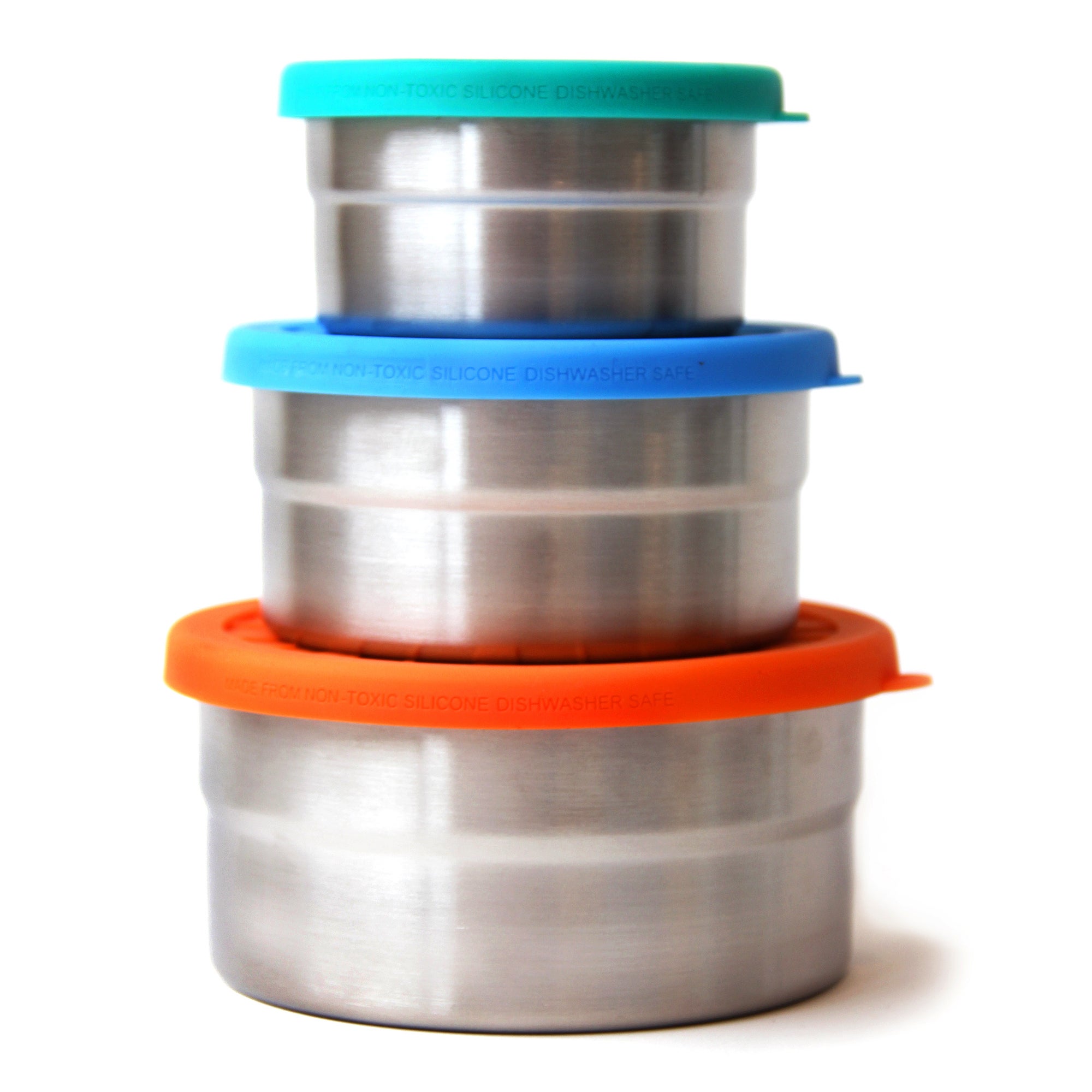 Three round leakproof jars Seal Cup Trio